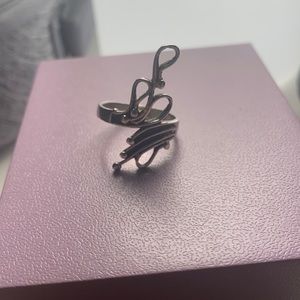 Locally hand made silver ring